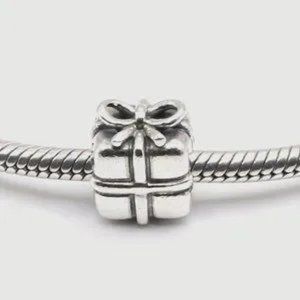 Pandora Sterling Silver Birthday Christmas Present Charm